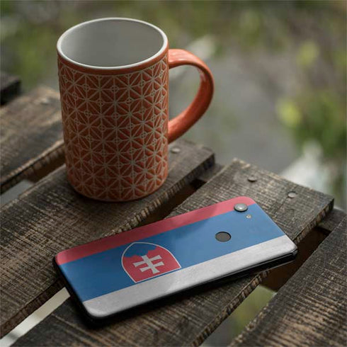 Slovakia Flag Distressed Google Pixel 3a XL Skin